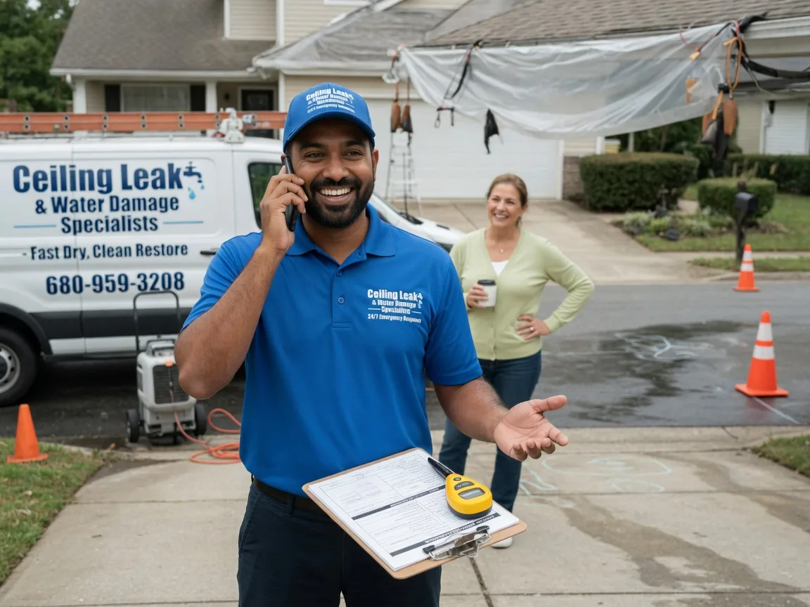 Ceiling Leak Cleanup Blissfield, MI FAQs